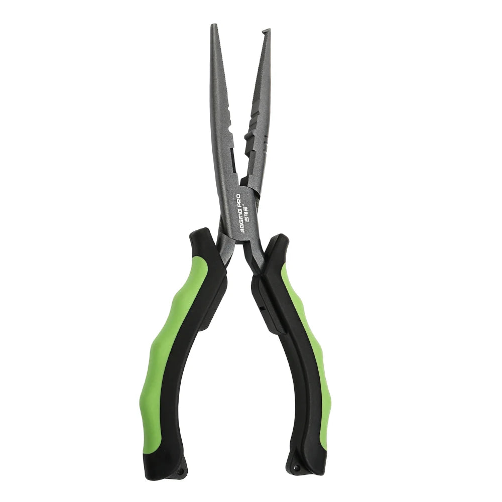 JIGGING PRO 9" Fishing Pliers High Carbon Steel Saltwater Fishing Tackle Pesca Accesorios
