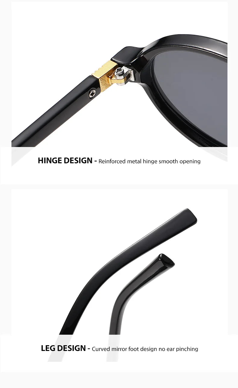 Fashion Small Oval Leopard Sunglasses Women Lovely Ins No Makeup Anti Blue Light Glasses Cute Decorative Computer Glasses 선글라스