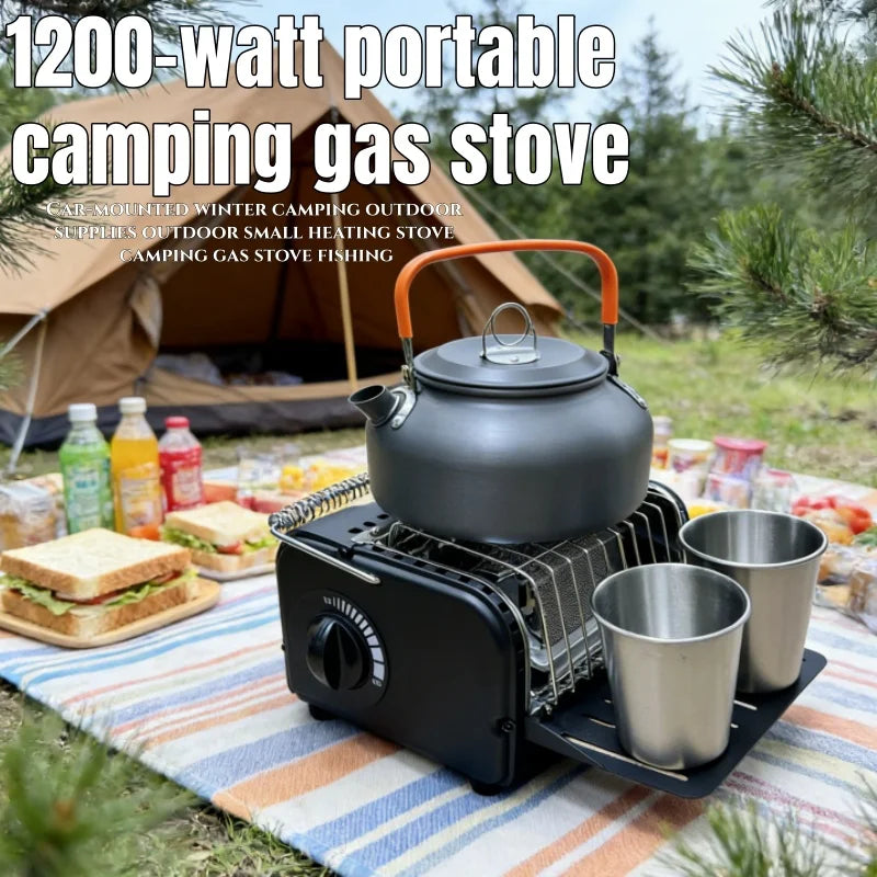 Multifunctional Camping Tent Stove Portable Heating Stove Multifunctional Tent Stove For Camping Backpacking Outdoor Escapes