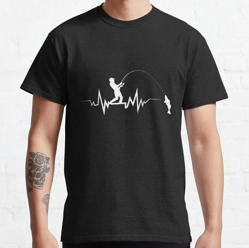 Evolution of Man Fly Fishing Funny T Shirt for men 100% Cotton printed plus size Fishing Angling Fishermen Fish Retr Gift Idea
