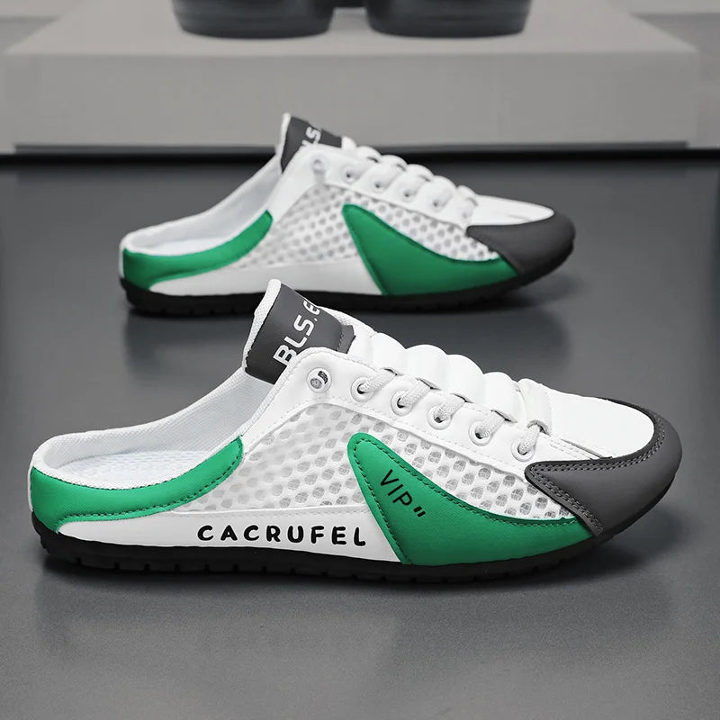 Brand protection 2026 new men's lightweight non-slip breathable wear-resistant running sports fashion versatile casual shoes