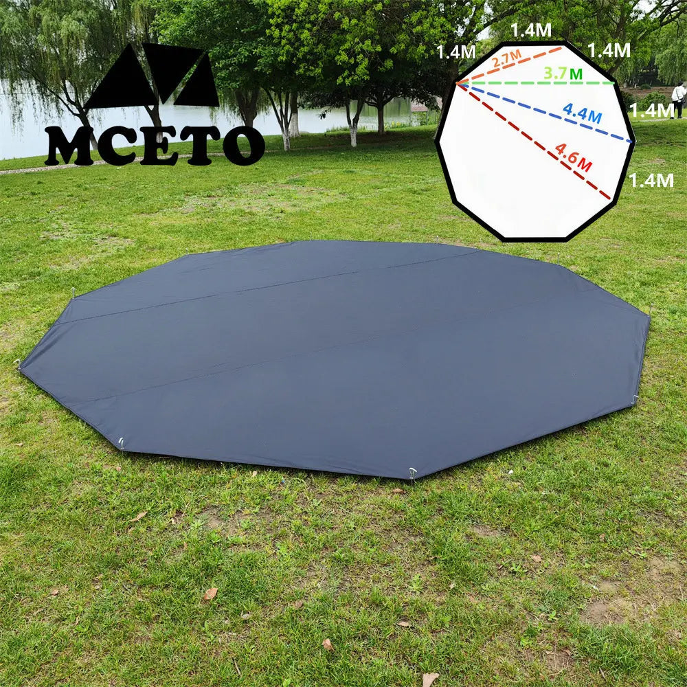 500PRO Tipi Hot Tent with Fire Retardant Stove Jack 5~8 Person Teepee Tents for Family Team Outdoor Backpacking Camping Hiking