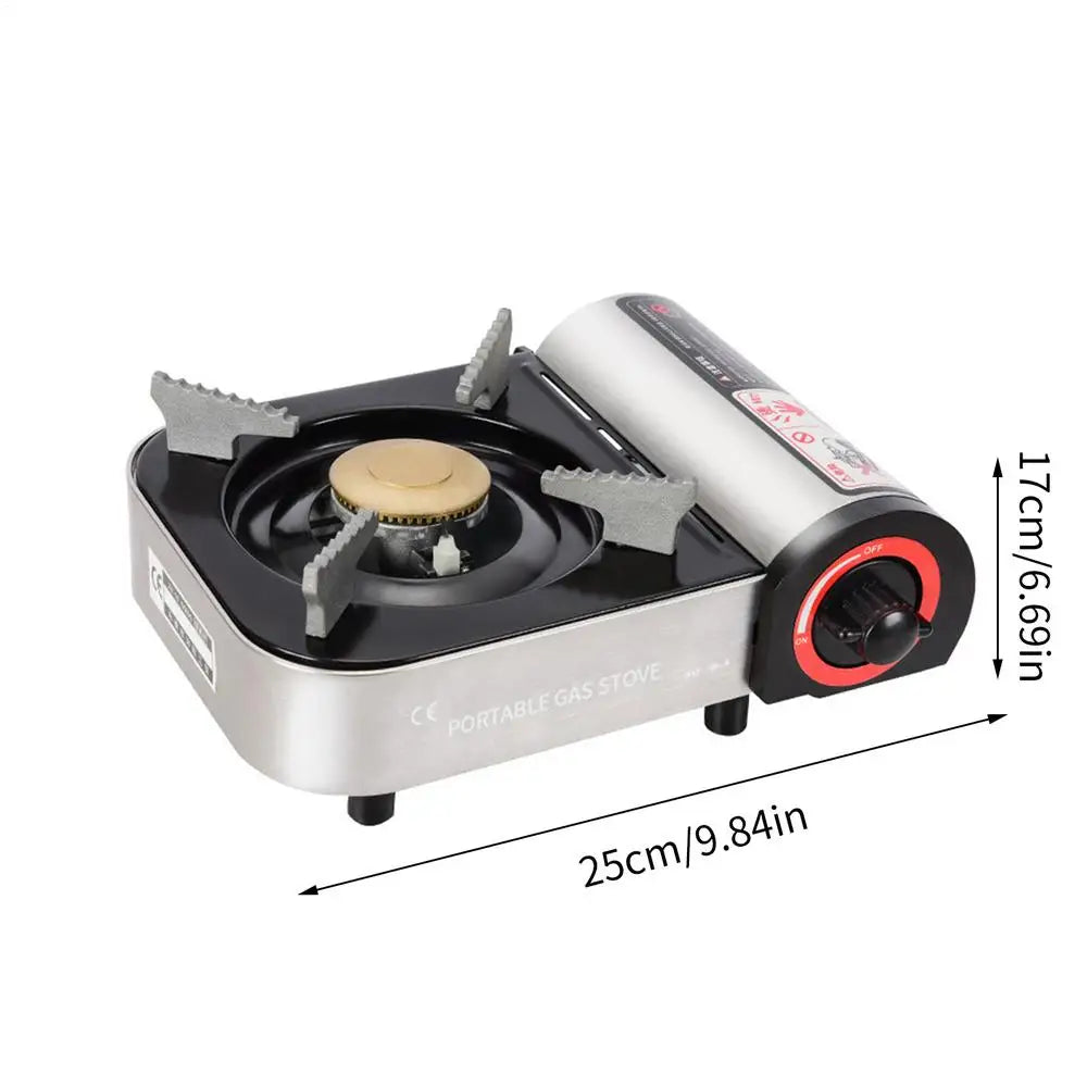 Camping Gas Stove Burner Mini Cassette Stove Portable Windproof Cassette Furnace Electronic Ignition camp Picnic Furnace Burner