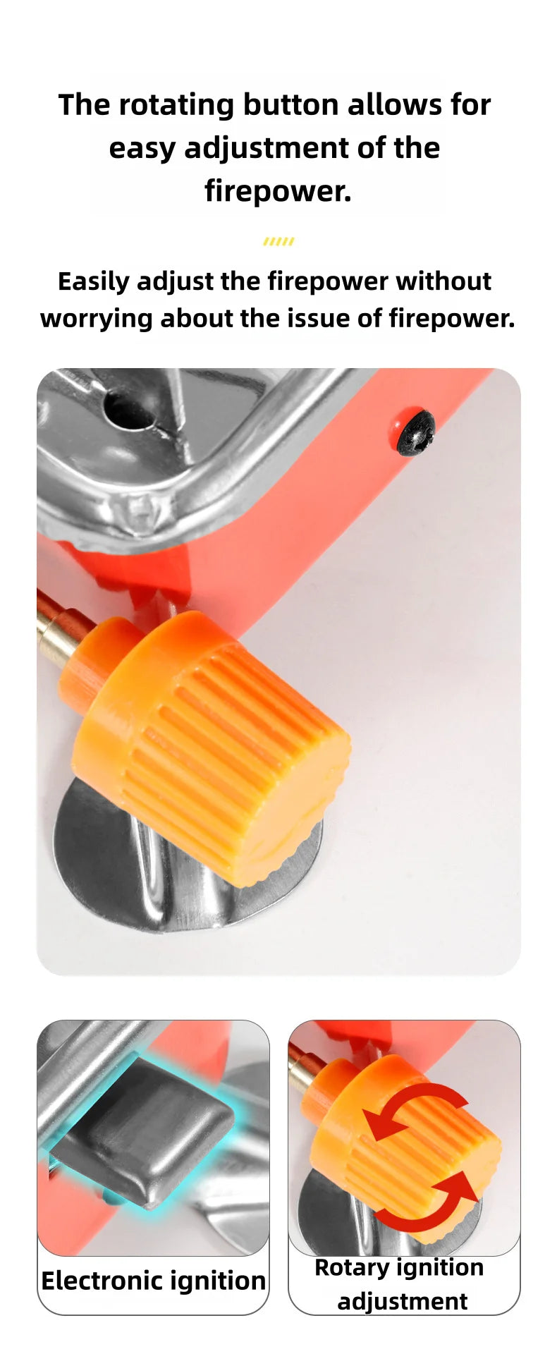 Portable camping stove burner, foldable and windproof outdoor fire stove, camping, hiking, picnic, camping burner, barbecue stov