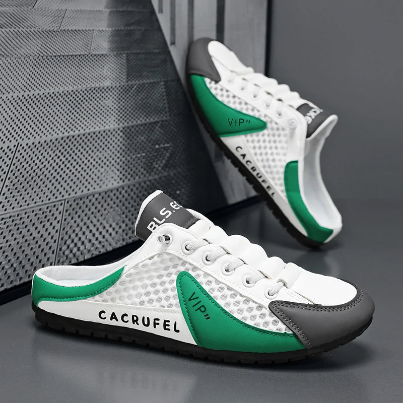 Brand protection 2026 new men's lightweight non-slip breathable wear-resistant running sports fashion versatile casual shoes