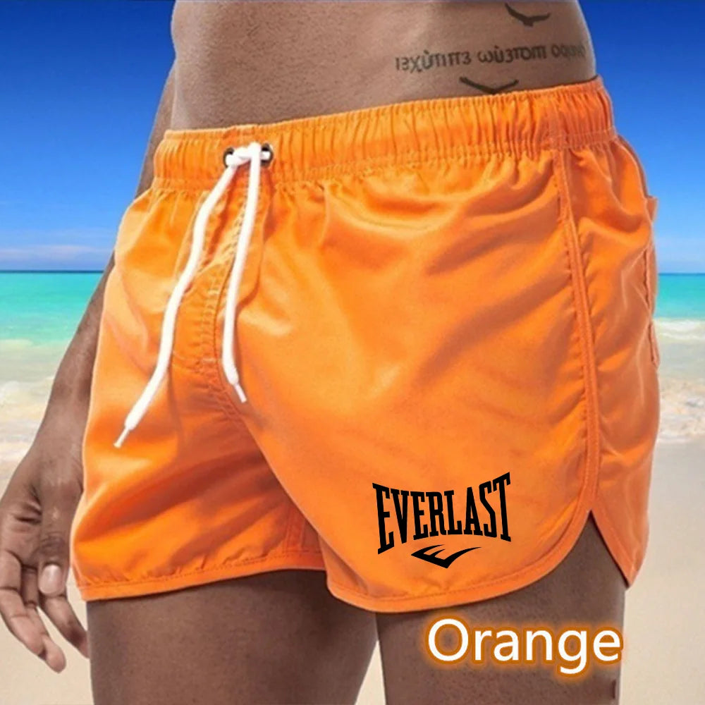 Men's swimwear beach waterproof shorts surfboard men's swimwear swimming sports beach fashion summer