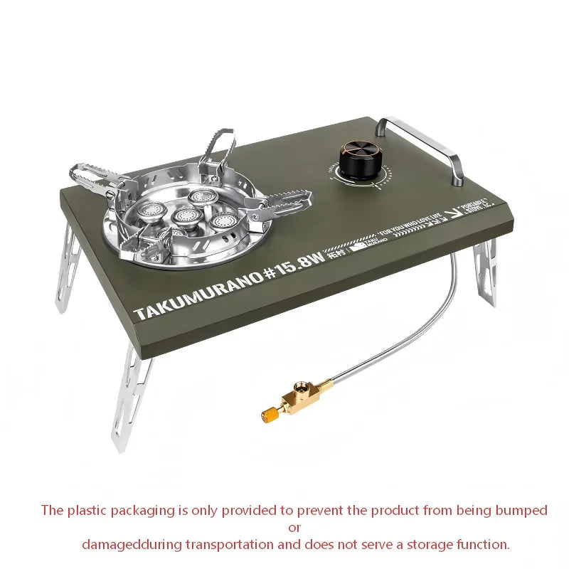 Outdoor Camping Portable Folding Gas Stove Camping Cassette Stove IGT Tabletop Stove Small Cookware Gas Stove Picnic Stove