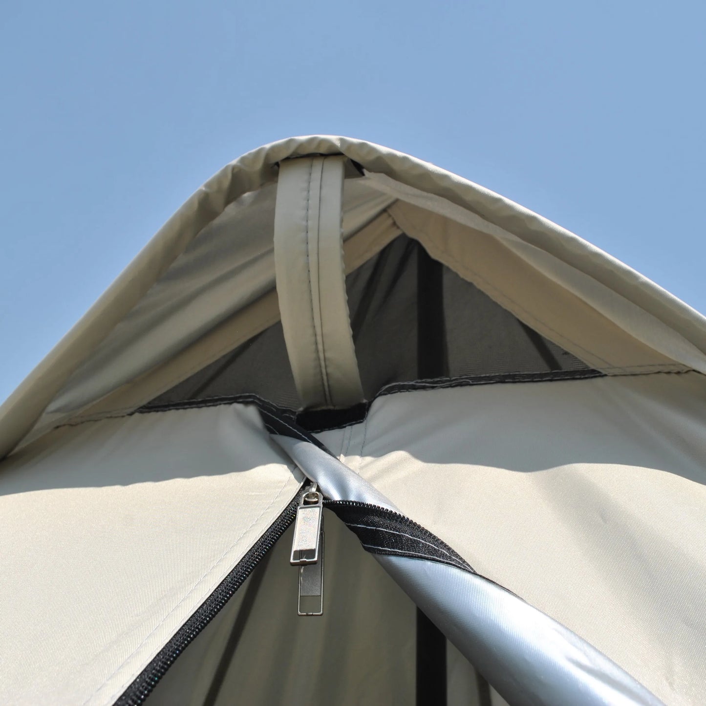 8 Person Large Pyramid Hot Tent with Four Seasons Camping Chimney Wood Stove for Outdoor Cooking Mongolian Bag Tent CZX-998