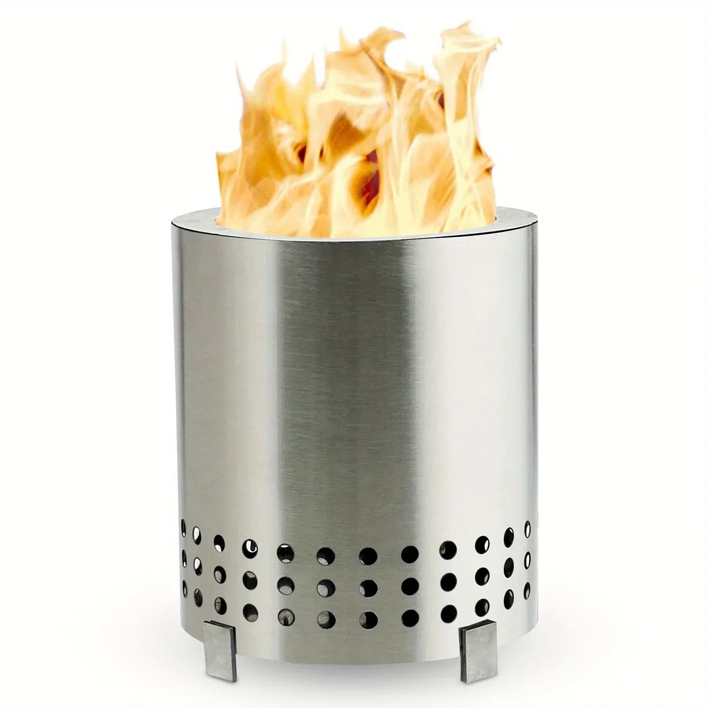 1pcs Portable Mini Camping Stove, Non-smoking, Suitable For Indoor And Outdoor Use, Perfect For Camping, Garden Warmth