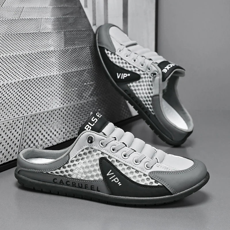 Brand protection 2026 new men's lightweight non-slip breathable wear-resistant running sports fashion versatile casual shoes