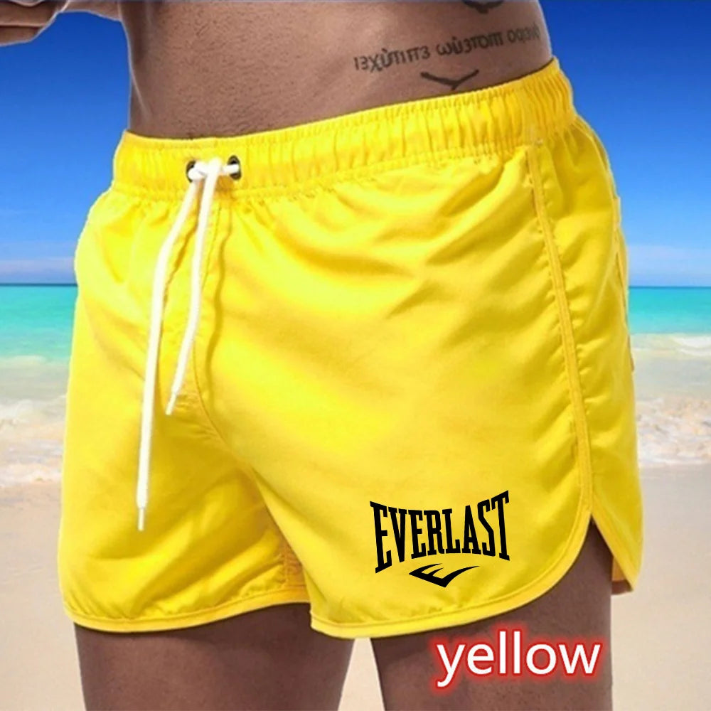 Men's swimwear beach waterproof shorts surfboard men's swimwear swimming sports beach fashion summer