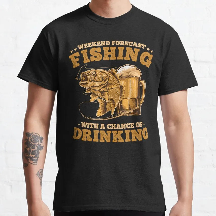 Evolution of Man Fly Fishing Funny T Shirt for men 100% Cotton printed plus size Fishing Angling Fishermen Fish Retr Gift Idea