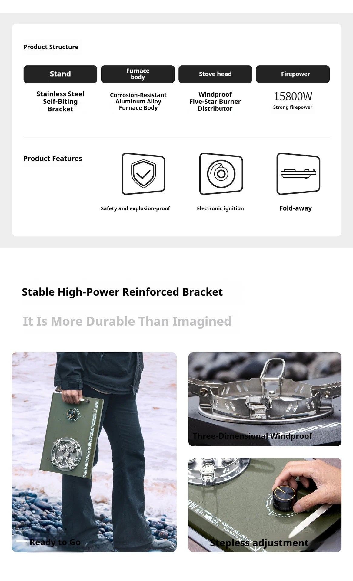 Outdoor Camping Portable Folding Gas Stove Camping Cassette Stove IGT Tabletop Stove Small Cookware Gas Stove Picnic Stove