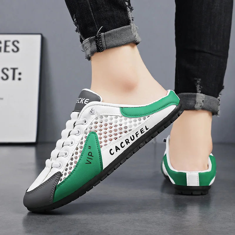 Brand protection 2026 new men's lightweight non-slip breathable wear-resistant running sports fashion versatile casual shoes