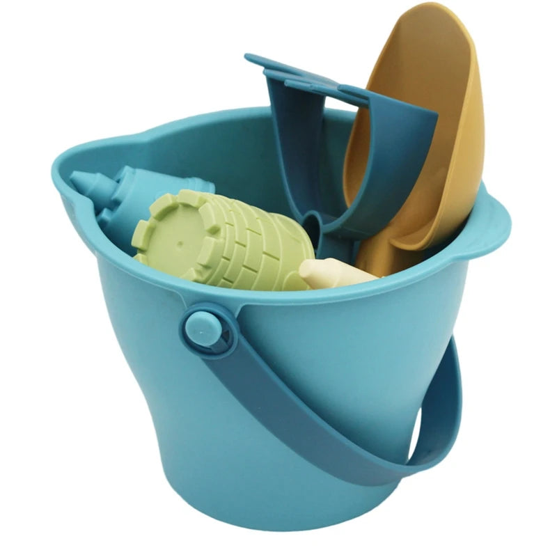 Beach Sensory Bucket Toys for Kids Sand Plage Play Toys for Children Parent-Children Interactive Beach Water Play Toys for Kids
