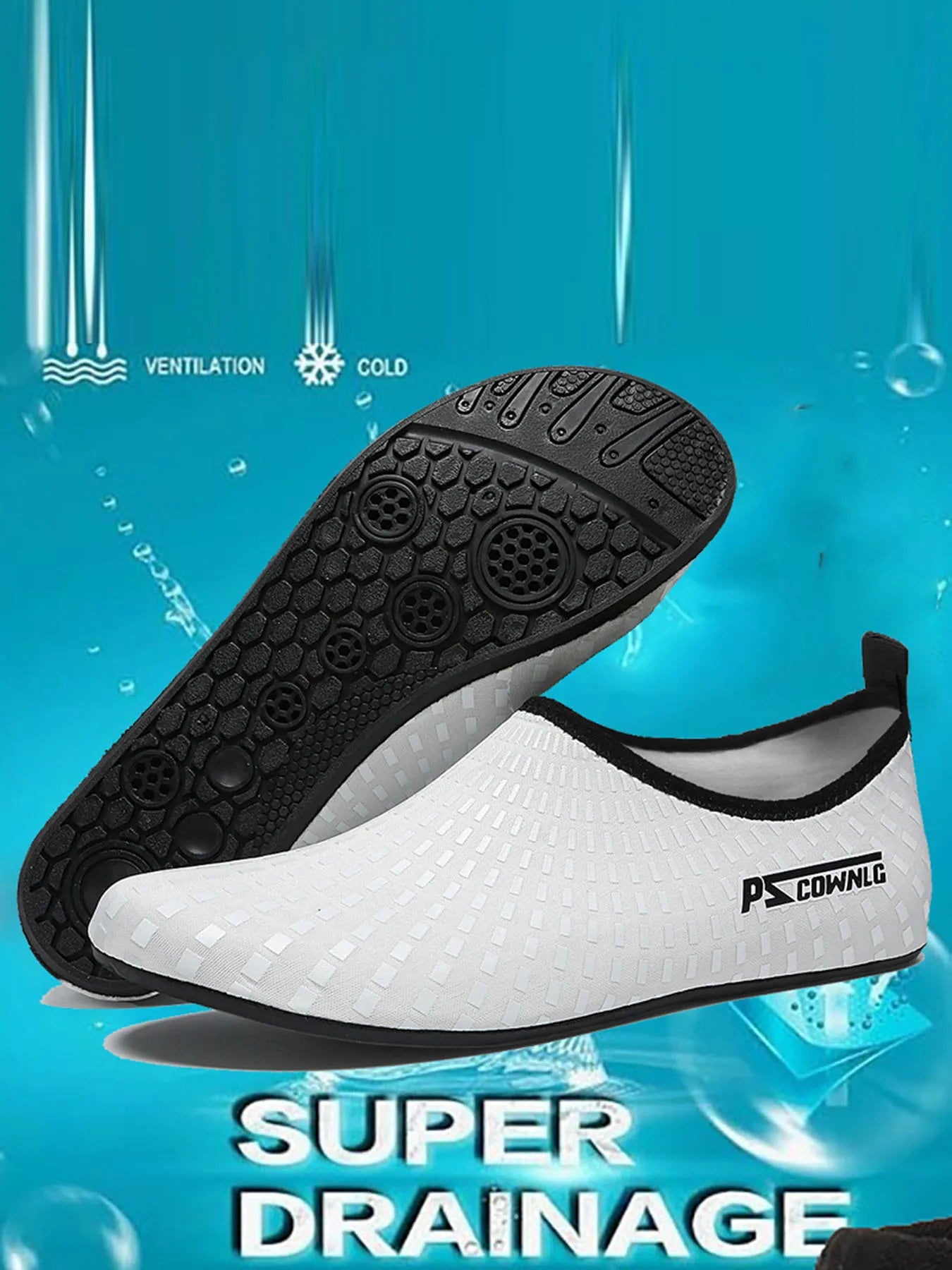 Diving Shoes Women Aqua Shoes Men Beach Swimming Water Sport Socks Barefoot Sneaker Fitness Dance Swim Surfing Snorkeling Shoe