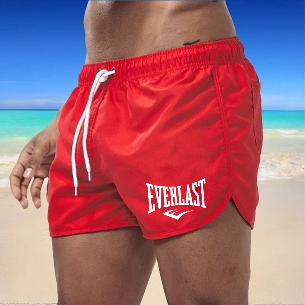 Men's swimwear beach waterproof shorts surfboard men's swimwear swimming sports beach fashion summer
