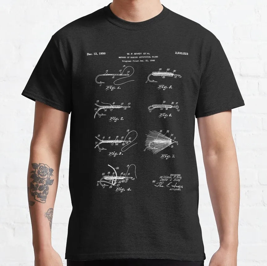 Evolution of Man Fly Fishing Funny T Shirt for men 100% Cotton printed plus size Fishing Angling Fishermen Fish Retr Gift Idea