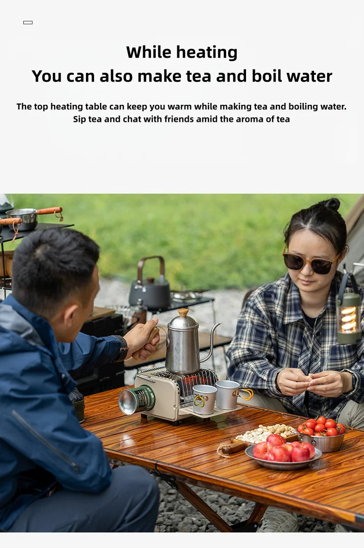 Multifunctional Camping Tent Stove Portable Heating Stove Multifunctional Tent Stove For Camping Backpacking Outdoor Escapes