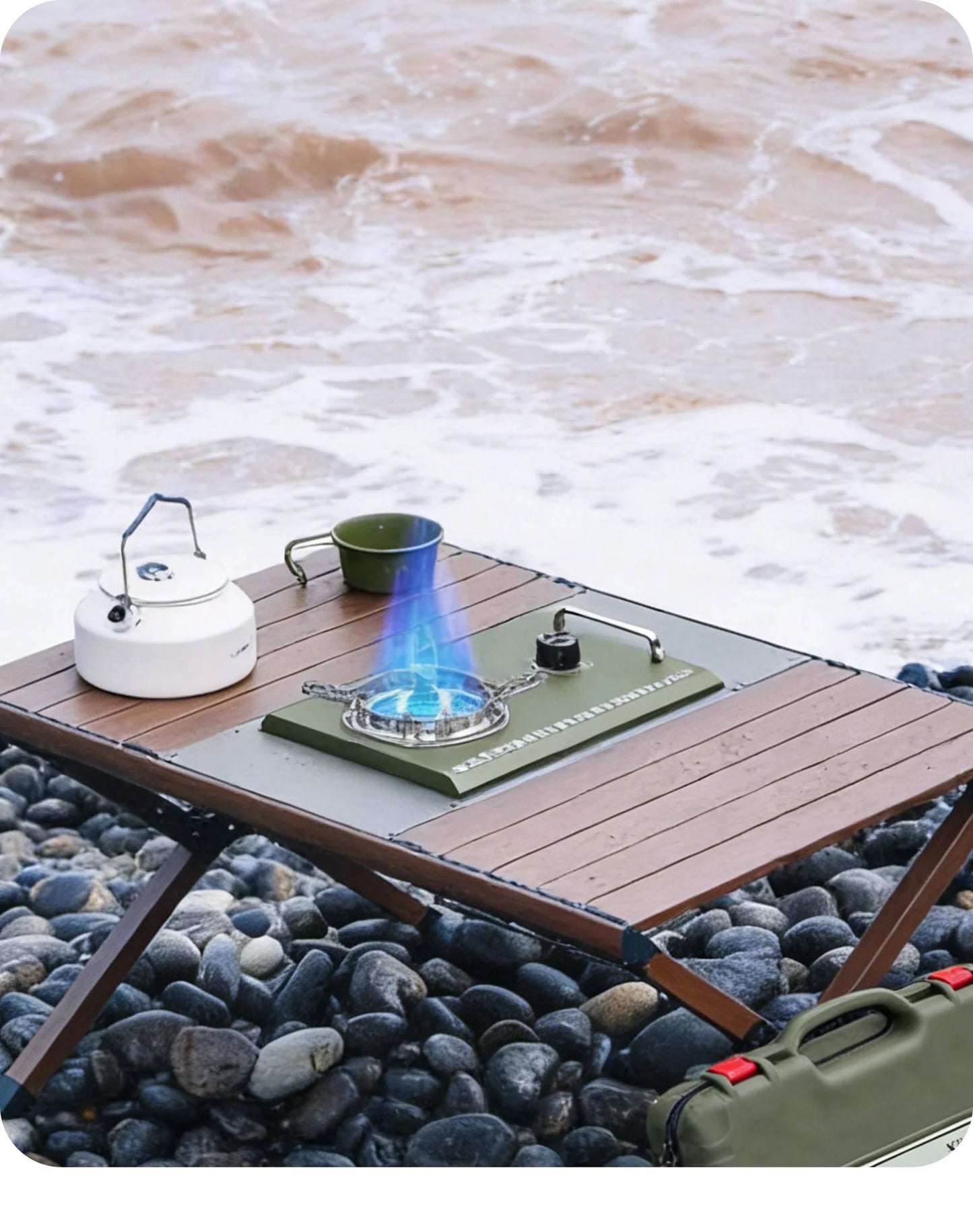 Outdoor Camping Portable Folding Gas Stove Camping Cassette Stove IGT Tabletop Stove Small Cookware Gas Stove Picnic Stove