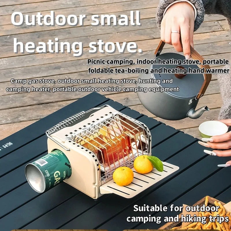 Multifunctional Camping Tent Stove Portable Heating Stove Multifunctional Tent Stove For Camping Backpacking Outdoor Escapes