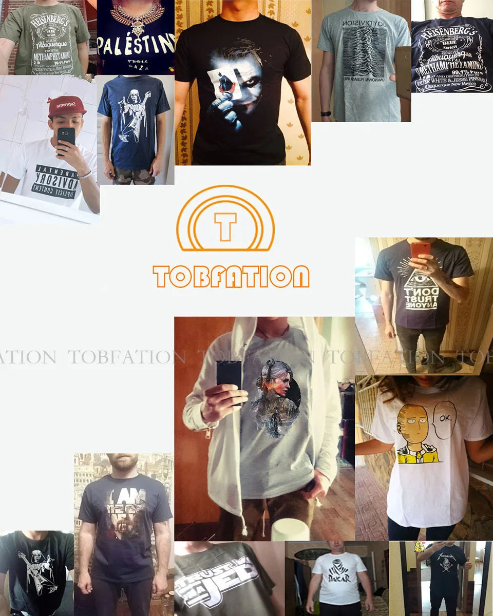 Fisherman Fishing Vintage Tshirt Graphic Men Tops Vintage Punk Summer Short Sleeve Cotton Harajuku T Shirt