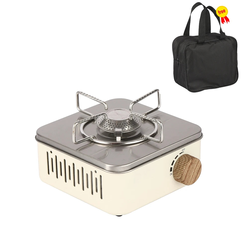 2800W Camping Gas Stove  High Firepower Portable Cassette Furnace Outdoor Gas Burner Picnic Hiking Traveling