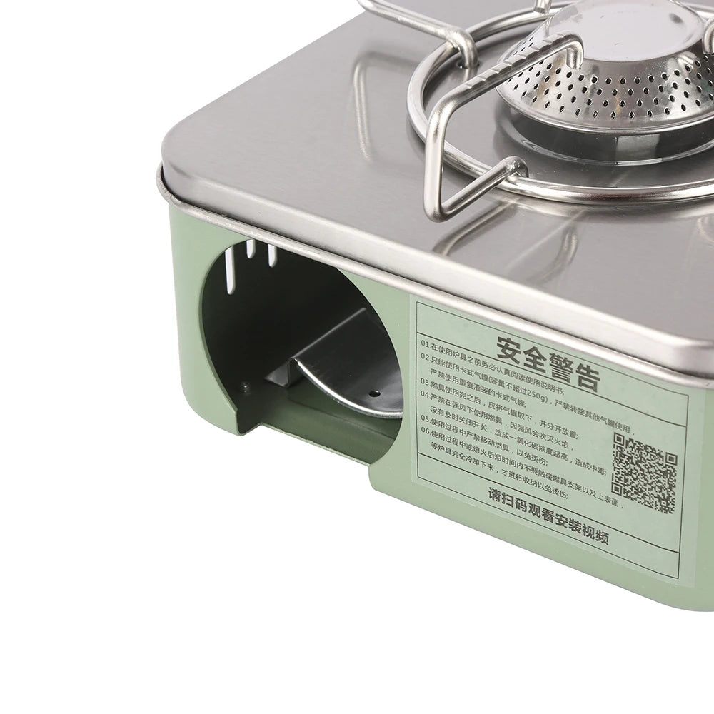 2800W Camping Gas Stove  High Firepower Portable Cassette Furnace Outdoor Gas Burner Picnic Hiking Traveling