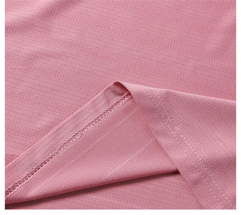Women Reflective Running T-Shirt - High Elastic Breathable Quick-Dry Ice Silk Sport Top for Summer, Cool Short Sleeve Active Tee
