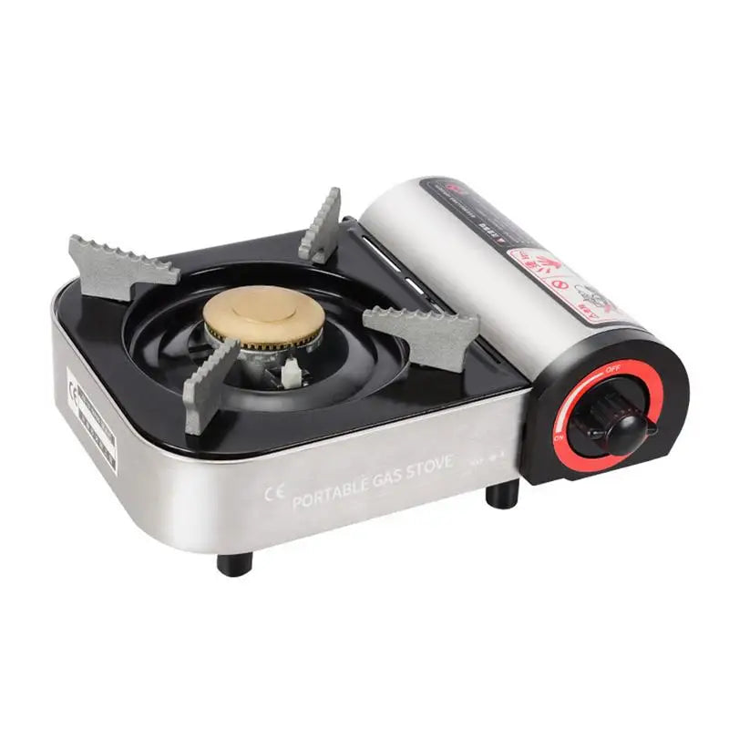 Camping Gas Stove Burner Mini Cassette Stove Portable Windproof Cassette Furnace Electronic Ignition camp Picnic Furnace Burner
