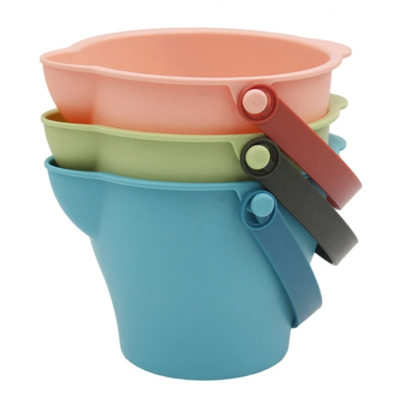 Beach Sensory Bucket Toys for Kids Sand Plage Play Toys for Children Parent-Children Interactive Beach Water Play Toys for Kids